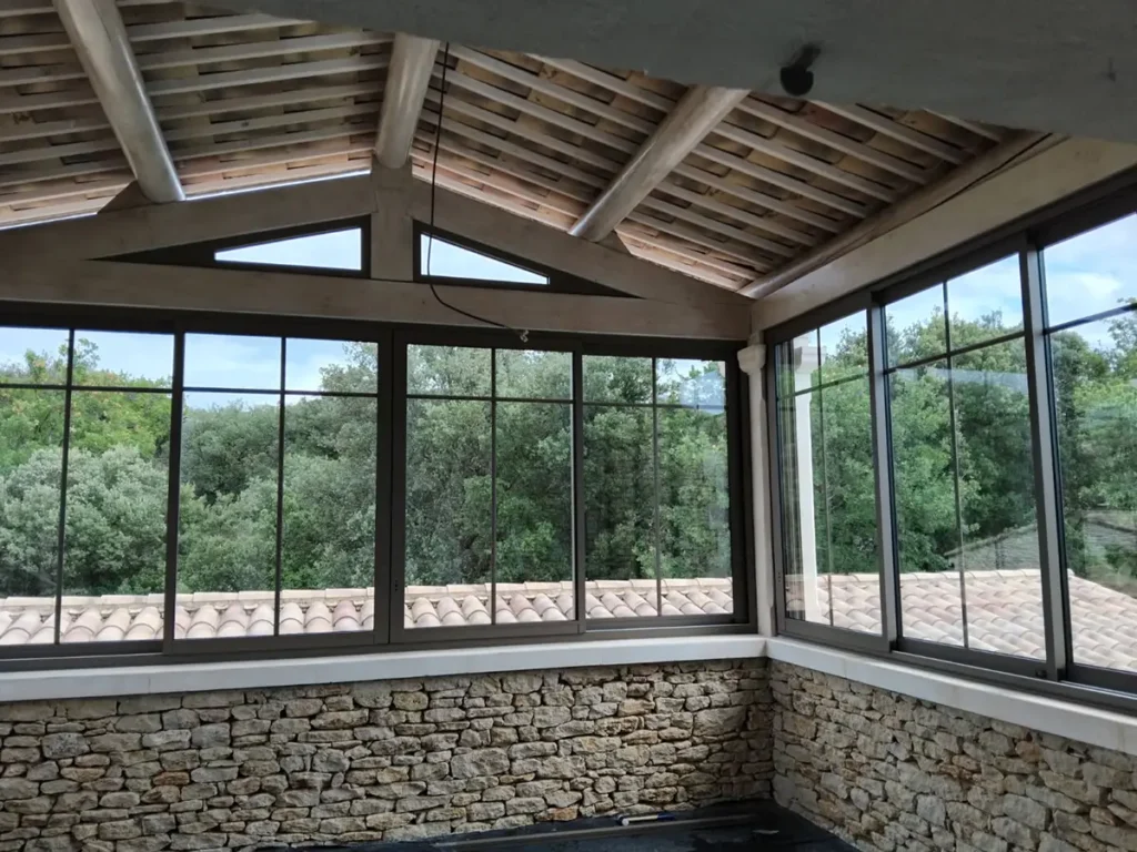 Veranda orangerie les cedres Gordes